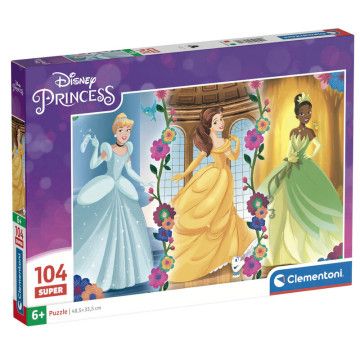Quebra-cabeça Princesa Disney 104pcs CLEMENTONI - 1