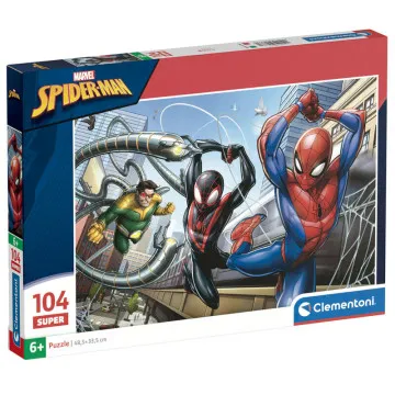 Puzzle Homem-Aranha Marvel 104pcs CLEMENTONI - 1