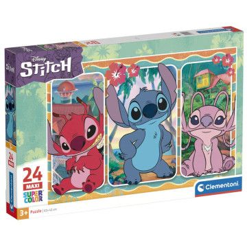 Stitch Disney maxi quebra-cabeça 24 unidades CLEMENTONI - 1