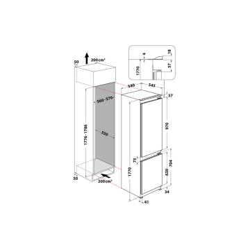 COMBINADO HOTPOINT - BCB 7030 D2 HOTPOINT - 4