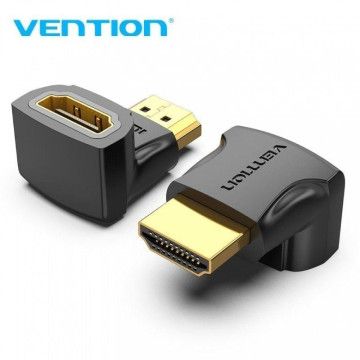 Vention Adaptador HDMI AIOB0-2 4K 90º/ HDMI Macho - HDMI Fêmea/ Pacote 2 Unidades VENTION - 1