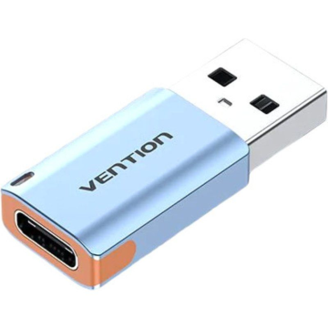 Adaptador USB 3.1 Vention CUAH0/ USB Tipo-C Fêmea - USB Macho/ Azul VENTION - 1
