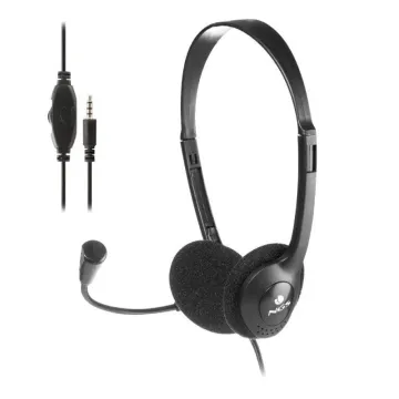 Fones de ouvido NGS MS103 MAX/ com microfone/ Jack 3.5/ preto NGS - 1