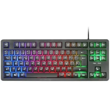 Teclado para jogos semimecânico Mars Gaming MK023/preto Mars Gaming - 1