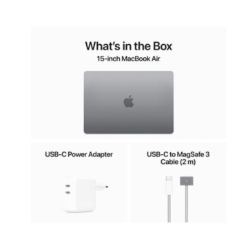 Apple Macbook Air 15' / M3 8-Core CPU/ 8Gb/ 512Gb SSD/ 10-Core GPU/ Space Grey Apple - 5