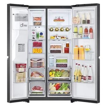 FRIGO LG SBS.4P.635L. -GSJV71MCLE LG  - LINHA BRANCA - 1