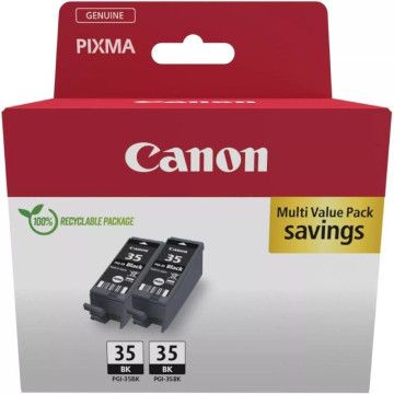 Cartucho de tinta multipack original Canon PGI-35BK / 2x preto CANON - 1