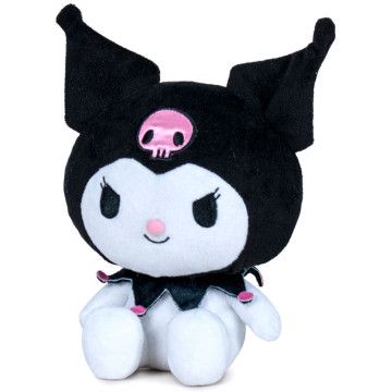 Pelúcia Kuromi Hello Kitty 30cm SANRIO - 1