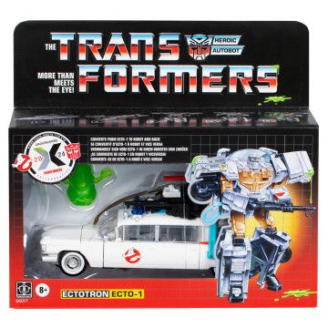 Ectotron Ecto-1 Heroico Autobot Ghostbusters Transformers Figura HASBRO - 1