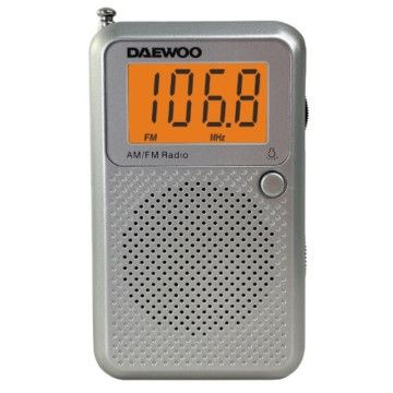 Rádio Portátil Daewoo DW1115/ Cinza DAEWOO - 1