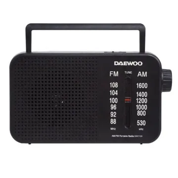 Rádio Portátil Daewoo DW1123/Preto DAEWOO - 1