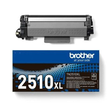 Toner original de alta capacidade Brother TN2510XL / preto BROTHER - 1