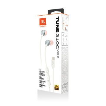 JBL - Auriculares USB-C T310 Branco JBL - 8