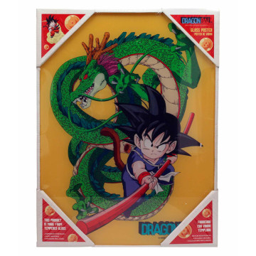 Poster cristal Goku con...