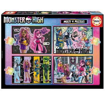 Monster High Multi Puzzle 50-80-100-150pcs EDUCA BORRAS - 1