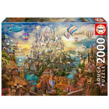 Puzzle Cidade dos Sonhos 2.000 peças EDUCA BORRAS - 1