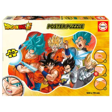 Pôster de quebra-cabeça Dragon Ball 250 unidades EDUCA BORRAS - 1