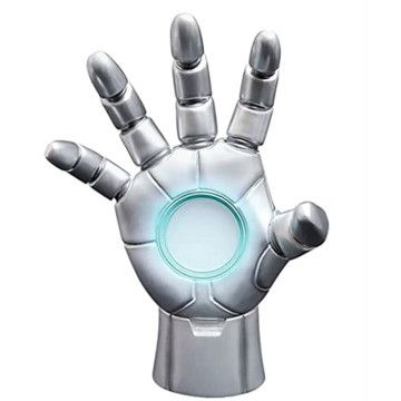Armadura Cinza Homem de Ferro Marvel figura de mão 25cm HOT TOYS - 1