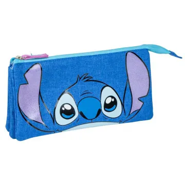 Estojo triplo Stitch Disney CERDÁ - 1