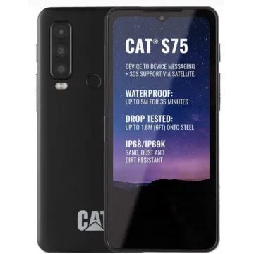 Cat S75 6.58" Dual SIM 6GB/128GB Black  - 1