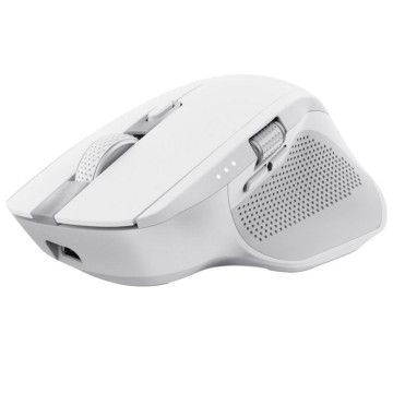 Trust Ozaa+ Mouse sem fio Bluetooth/ Bateria recarregável/ Até 3200 DPI/ Branco TRUST - 1