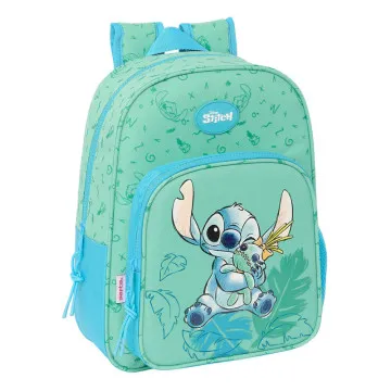 Mochila Aloha Stitch Disney 34cm adaptável SAFTA - 1