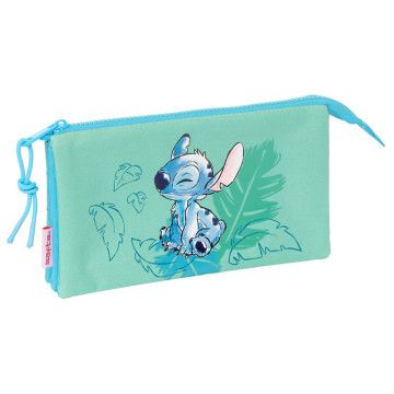 Estojo triplo Aloha Stitch Disney SAFTA - 1