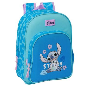 Mochila Hawaii Stitch Disney 34cm adaptável SAFTA - 1