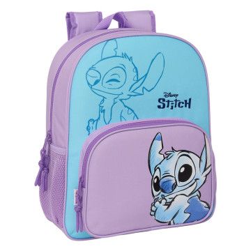 Mochila Sweet Stitch Disney 38cm adaptável SAFTA - 1