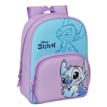 Mochila Sweet Stitch Disney 34cm adaptável SAFTA - 1