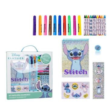 Conjunto de papelaria colorido Stitch Disney CERDÁ - 1