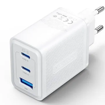 Carregador de Parede Gan Vention FERW0-EU/ 2xUSB Tipo-C/ 1xUSB/ 65W VENTION - 1