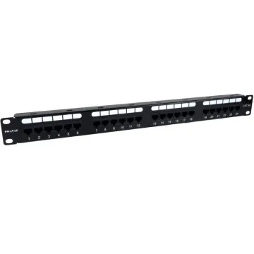 Patch Panel Phasak PU 2421/ 24 Portas/ Cat.6A/ Altura 1U PHASAK - 1