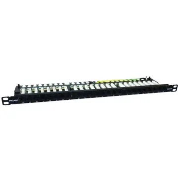 Patch Panel Phasak PU 4811/ 24 Portas/ Cat.6A/ Altura 0,5U PHASAK - 1