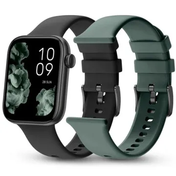 Smartwatch SPC Smartee Duo 2 9650N/ Notificações/ Frequência cardíaca/ Preto/ Inclui alça extra SPC - 1