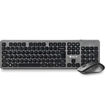 Teclado e mouse sem fio NGS Idol Kit NGS - 1