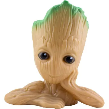 Lâmpada 3D Marvel Guardiões da Galáxia Groot 22cm com som PALADONE - 1