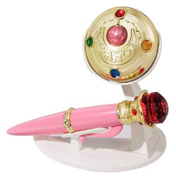 Conjunto de broche de transformação e caneta de disfarce, edição em cores brilhantes Sailor Moon 16 cm TAMASHII NATIONS - 1