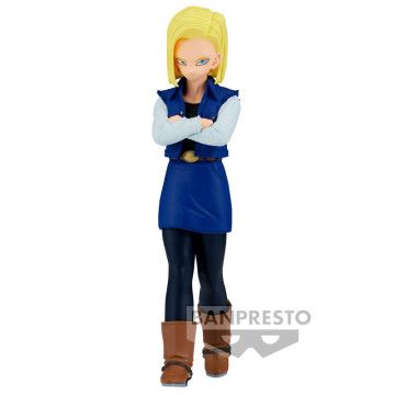 Figura Android 18 Solid Edge Work Dragon Ball Z 17cm BANPRESTO - 1