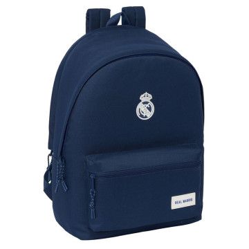 Mochila Real Madrid azul marinho 44cm SAFTA - 1