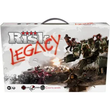 Jogo de tabuleiro espanhol Legacy Risk HASBRO - 1