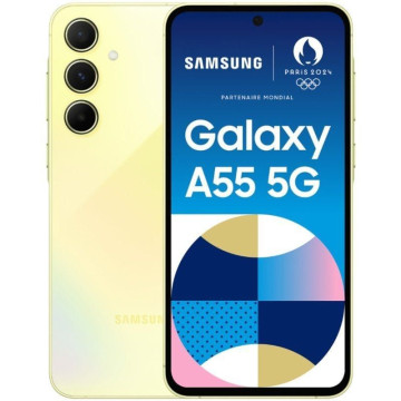 Samsung Galaxy A55 A556 5G Dual Sim 8GB RAM 128GB - Lemon Samsung - 1