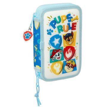 Estojo duplo para lápis Pups Rule Paw Patrol Paw Patrol 28 unidades SAFTA - 1