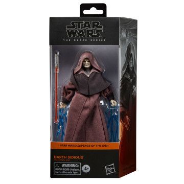 Figura Darth Sidious A Vingança dos Sith Star Wars 15cm HASBRO - 1