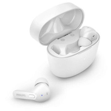 Fones de ouvido Bluetooth Philips TAT2206 com estojo de carregamento / 6h de autonomia / Branco PHILIPS - 1