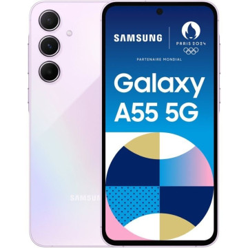 Samsung Galaxy A55 A556 5G Dual Sim 8GB RAM 128GB - Lilac Samsung - 1