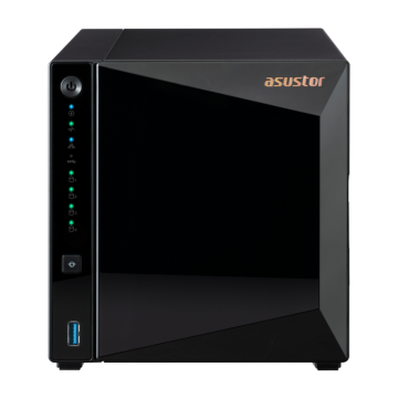 NAS ASUSTOR TOWER 4 BAY QUAD-CORE 1.4GHZ 2GB DDR4 2.5GBE X1 USB3.2 Asustor - 1