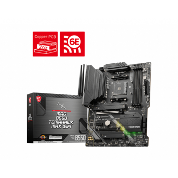 PLACA BASE MSI MAG B550 TOMAHAWK MAX WIFI AM4 ATX 4XDDR4 Msi - 1