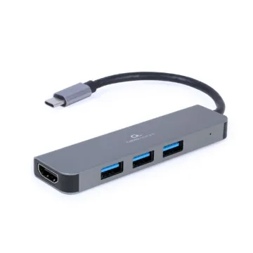 ADAPTADOR MULTIPUERTO GEMBIRD USB TIPO C 2 EN 1 HUB , HDMI Gembird - 1