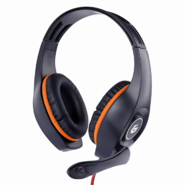 AURICULARES GEMBIRD NARANJA- NEGRO 3,5MM Gembird - 1